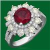 Image 1 : 14k Gold 2.18ct Ruby 1.82ct Diamond Ring