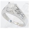 Image 2 : 1.75ctw Diamond Ring - 18KT White Gold