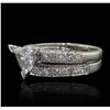 Image 1 : 18KT White Gold 1.80ctw Diamond Ring