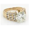 Image 5 : 3.01ctw Diamond Ring - 14KT  Yellow Gold