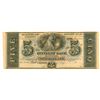 Image 1 : 1800's $5 The Citizens Bank of Louisiana Bank Note