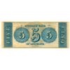 Image 2 : 1800's $5 The Citizens Bank of Louisiana Bank Note