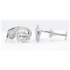 Image 5 : 0.79ctw Vintage Diamond Earrings - 14KT White Gold