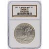 Image 1 : 1991-D NGC Graded MS69 $1 Silver Korean War Silver Coin