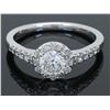 Image 8 : 0.82ctw  Diamond Ring - 14KT White Gold