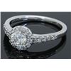 Image 9 : 0.82ctw  Diamond Ring - 14KT White Gold