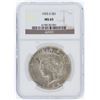 Image 1 : 1925-S NGC MS65 Peace Silver Dollar