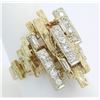 Image 3 : 0.83ctw Diamond Ring - 14KT Yellow Gold