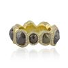 Image 1 : 18KT Yellow Gold 20.00ctw Multi-Colored Diamond Ring