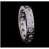 Image 1 : 14KT White Gold 1.10ctw Diamond Ring