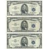 Image 3 : 1953 $5 Silver Certificate Currency Lot of 6
