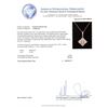Image 3 : 1.75ctw Diamond Pendant With Chain - 14KT Rose Gold