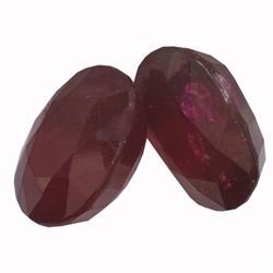 12.62ctw Oval Mixed Ruby Parcel