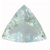 Image 1 : 5.68ctw Triangle Aquamarine Parcel