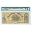 Image 1 : 1861 $20 CSA Bank Note T-18 PMG Very Fine 20