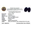 Image 2 : 17.32ctw Oval Mixed Blue Sapphire Parcel