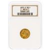 Image 1 : 1925-D NGC MS61 $2.50 Indian Head Quarter Eagle Gold Coin