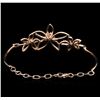 Image 2 : 1.51ctw Diamond Bracelet - 14KT Rose Gold