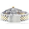 Image 4 : Rolex Two-Tone Diamond and Sapphire DateJust Men's Watch