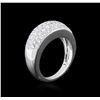 Image 3 : 18KT White Gold 1.70ctw Diamond Ring