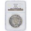 Image 1 : 1925-S NGC MS65 Peace Silver Dollar