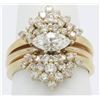 Image 4 : 0.96ctw Diamond Ring - 14KT Yellow Gold