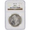 Image 1 : 1887 NGC MS63 Morgan Silver Dollar