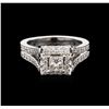 Image 2 : 1.37ctw Diamond Ring - 14KT White Gold