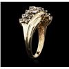 Image 1 : 10KT Yellow Gold 1.00ctw Diamond Ring