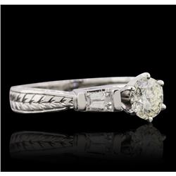 14KT White Gold 1.35ctw Diamond Ring