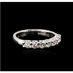 14KT White Gold 0.81ctw Diamond Ring