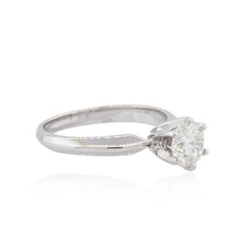 14KT White Gold 1.00ct Brilliant Cut Diamond Solitaire Ring