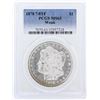 Image 1 : 1878 7/8TF PCGS MS63 Weak Morgan Silver Dollar