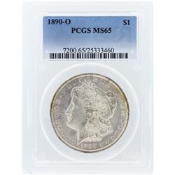 1890-O PCGS MS65 Morgan Silver Dollar