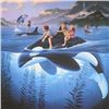 Image 3 : Whale Rides by Wyland and Warren