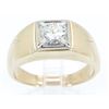 Image 1 : 0.69ct Diamond Ring - 14KT Yellow Gold