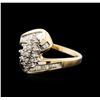 Image 1 : 14KT Yellow Gold 0.85ctw Diamond Ring