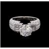Image 2 : 3.09ctw Diamond Ring - 18KT White Gold