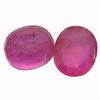 Image 1 : 18.57ctw Oval Mixed Ruby Parcel