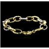 Image 2 : 14KT Two-Tone Gold Bracelet