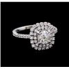 Image 1 : 1.65ctw Diamond Ring - 14KT White Gold