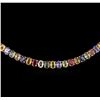 Image 2 : 51.75ctw Multi-Gemstone Necklace - 14KT Yellow Gold