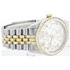 Image 8 : Rolex Two-Tone 1.30ctw Diamond DateJust Men's Watch