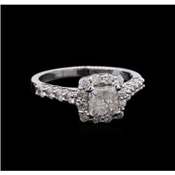 1.34ctw Diamond Ring - 14KT White Gold