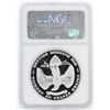 Image 2 : NGC Gem Proof 1.5 oz Pure Silver Round - $100 Union George T. Morgan