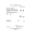 Image 3 : 1.31ctw Diamond Stud Earrings - 14KT White Gold