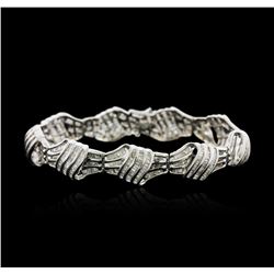 14KT White Gold 6.72ctw Diamond Bracelet