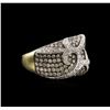 Image 1 : 1.90ctw Fancy Brown Diamond Ring - 14KT Yellow Gold