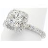Image 5 : 1.55ctw Diamond Ring - 14KT  White Gold