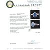 Image 3 : 14KT White Gold 1.59ct Tanzanite and Diamond Ring